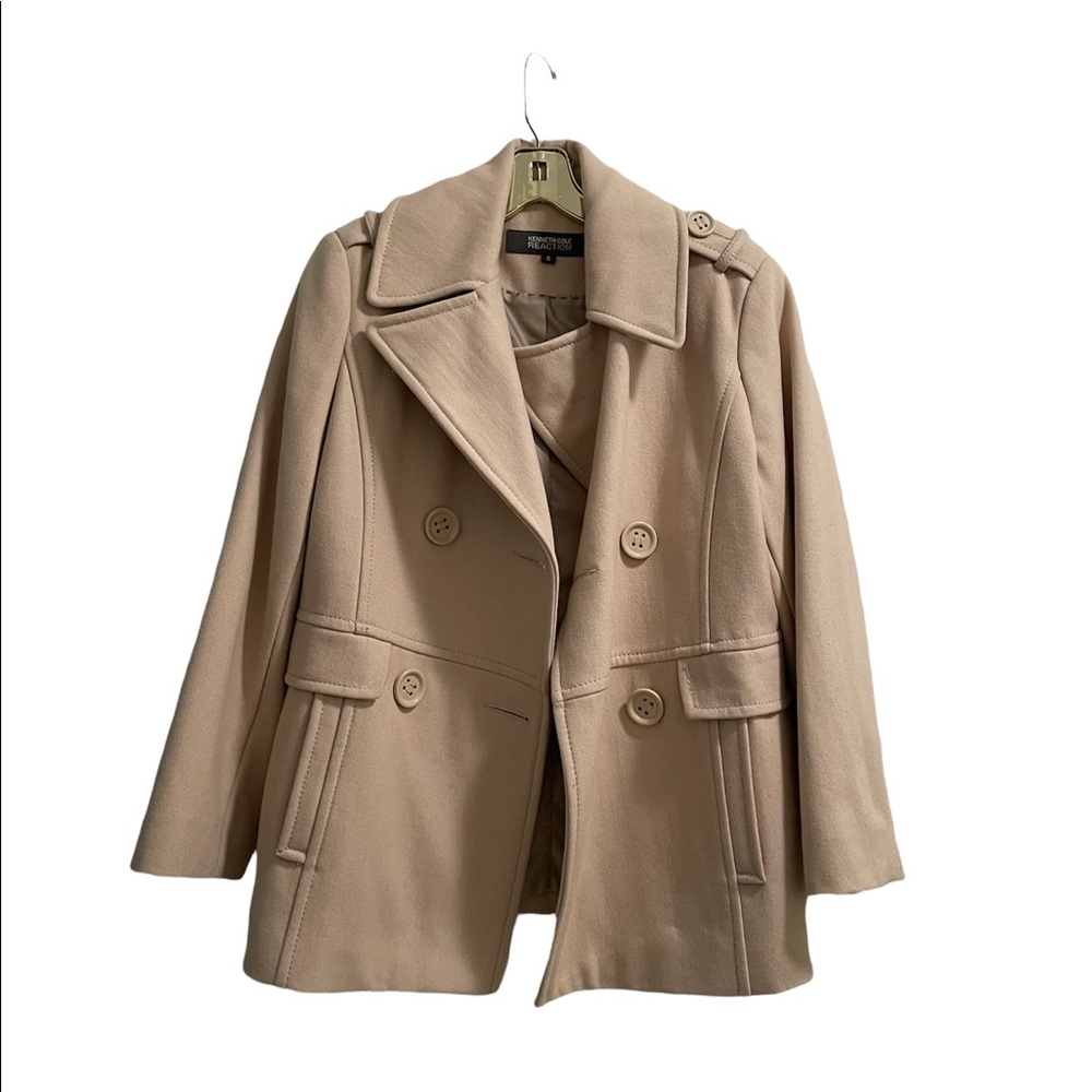 KENNETH COLE WOOL TRENCH